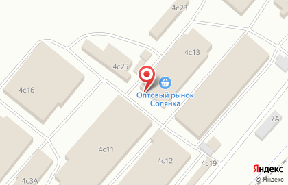 Магазин овощей и фруктов на Оптовой улице на карте