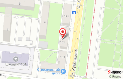 Магазин Хоттабыч в Свердловском районе на карте