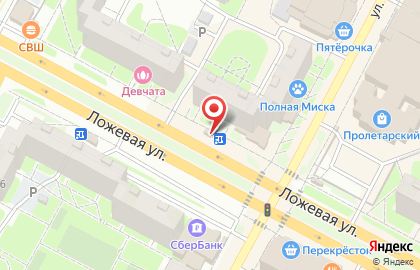 Торговая точка ТулаТорг в Пролетарском районе на карте