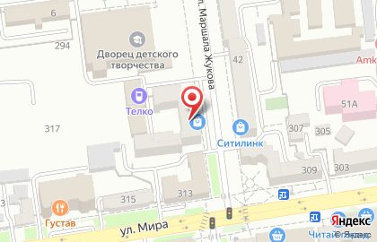 ОАО АКБ Инвестторгбанк на улице Маршала Жукова на карте