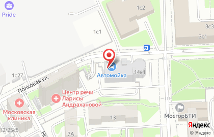 ПДА-СЕРВИС на Полковой улице на карте