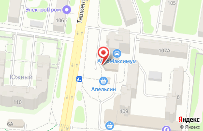 Торгово-монтажная компания Стройсистемы на Ташкентской улице на карте