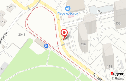 Булочная в Железнодорожном районе на карте