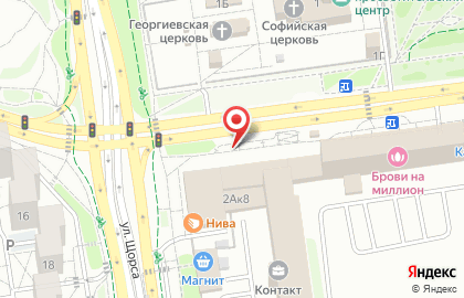 Киоск печатной продукции Газетный двор на улице Королёва на карте