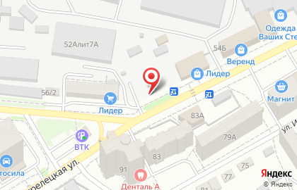 Магазин строительно-отделочных материалов Ателье ПЛИТКИ на Пеше-Стрелецкой улице на карте