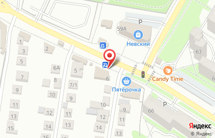 Минимаркет на Промышленной улице на карте