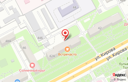 Сюрприз на улице Кирова на карте