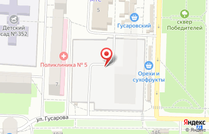 Киоск по продаже мясной продукции в Свердловском районе на карте
