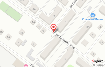 Киоск и водоматов Ново-Лядовская вода на улице Дзержинского на карте