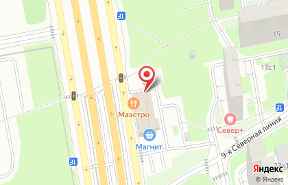 Магазин цветов в Москве на карте