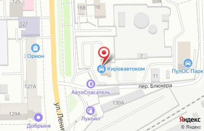 Автосалон Кировавтоком на карте