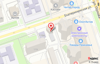 МДМ Банк на Екатерининской улице на карте