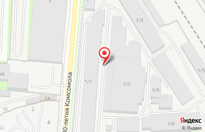 Торговая компания Радиомир на улице 40-летия Комсомола на карте