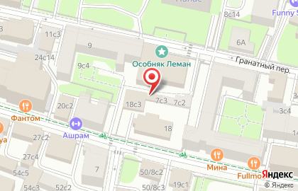 Автосалон Авангард в Пресненском районе на карте