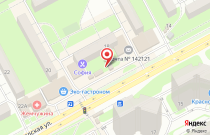 Магазин овощей и фруктов в Москве на карте