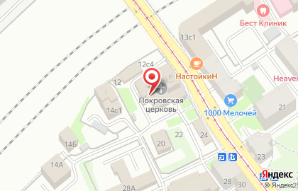 Храм Покрова Пресвятой Богородицы в Красном Селе на карте