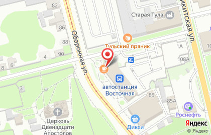 Столовая Ресторатор-71 в Центральном районе на карте