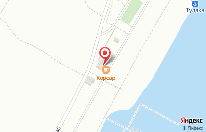 Кафе Корсар в Советском районе на карте