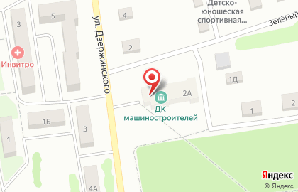 Дом культуры Машиностроителей, г. Заводоуковск на карте