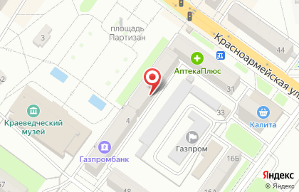 Модный базар в Советском районе на карте