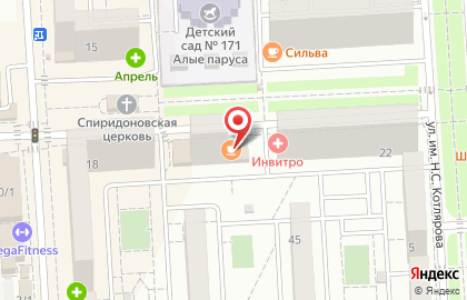 Магазин алкогольной продукции Алкотека на улице Карякина на карте