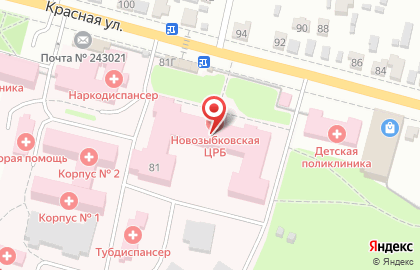 Страховая компания Согласие в Новозыбкове на карте