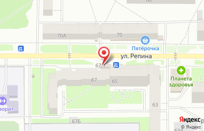 Цветочный магазин в Перми на карте