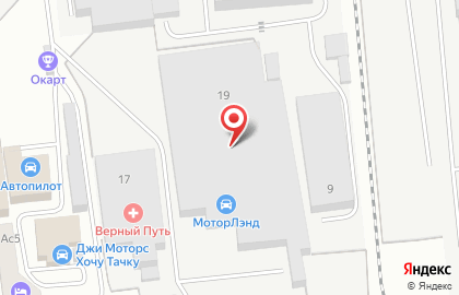 Интернет-магазин автозапчастей МоторЛэнд на Полевой улице на карте