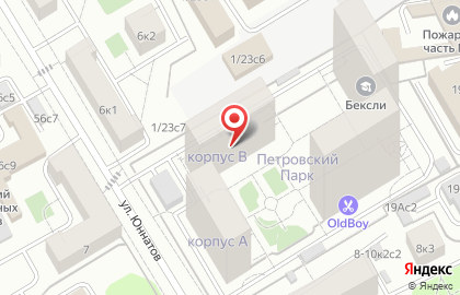 Груминг-салон Собака-Барабака на Петровском парке (СЛ) на карте