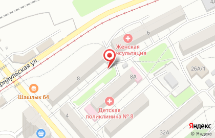 Интернет-магазин Насос-Импорт на Барнаульской улице на карте