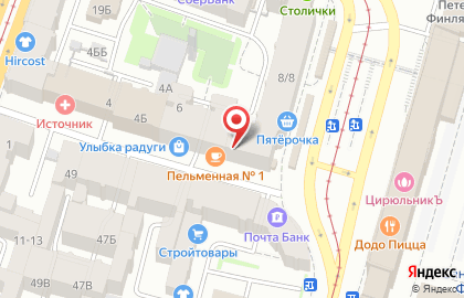 Служба доставки ДПД в Калининском районе на карте