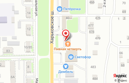 Раковарня в Ростове-на-Дону на карте