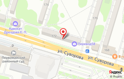 Магнит Маркет в Пензе на карте