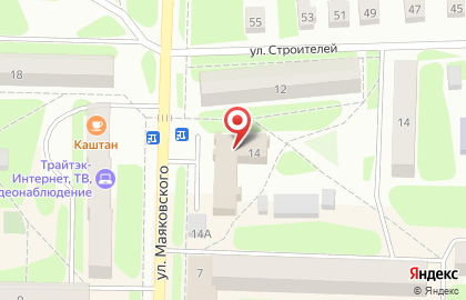 Химчистка и прачечная Диана на улице Маяковского на карте