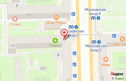 Продовольственный магазин Корона на карте