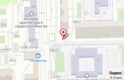 ОАО Банкомат, МДМ Банк на Первомайской улице на карте