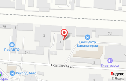 Группа компаний Новая Система на Полтавской улице на карте