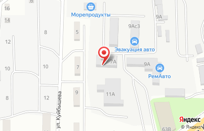 Склад-магазин во Владивостоке на карте