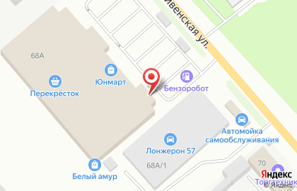 Магазин Русский Фейерверк в Железнодорожном районе на карте