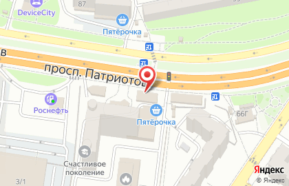 Магазин и киоск Грядка на улице Кривошеина на карте