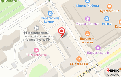 Страховая группа Согаз на проспекте Ленина на карте