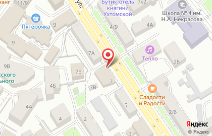 Департамент образования Ярославской области на Советской улице на карте