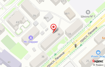 Камелёк на проспекте Ленина на карте