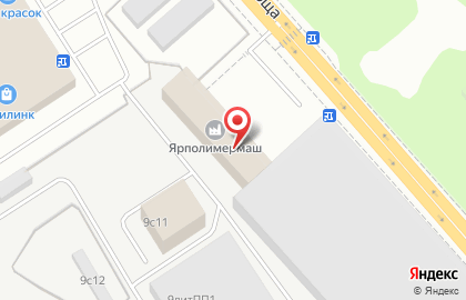 Шинно-сервисный центр ЛингЛонг Раша на улице Полушкина Роща на карте