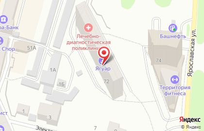 Страховая компания Гранта на Ярославской улице на карте