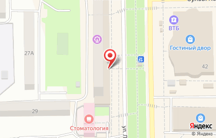 Магазин текстиля Комфорт на улице Ленина на карте