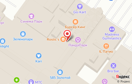 Сеть блинных Теремок во 2-м микрорайоне в Солнечногорске на карте