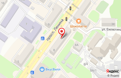 Банкомат Восточный экспресс банк на проспекте Ленина на карте