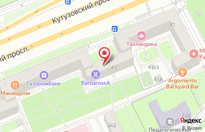 Комиссионный магазин элитной одежды Yolanta на Кутузовском проспекте на карте