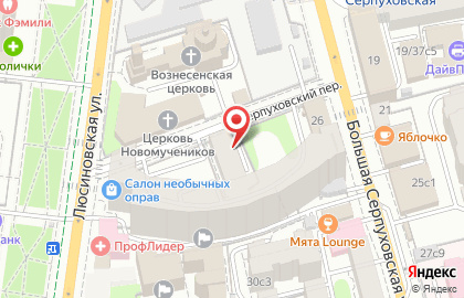 Район Замоскворечье Общественный пункт охраны порядка Центрального административного округа на метро Серпуховская на карте